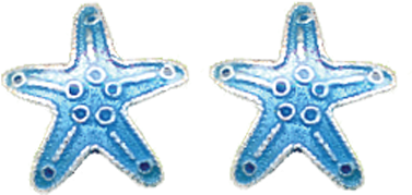 Sea Star Earrings By Bamboo Jewelry - Earring (900x900), Png Download