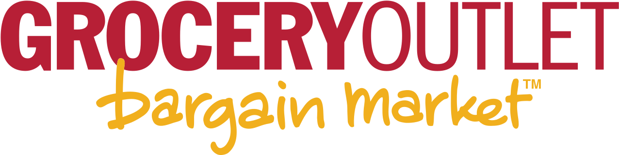 Grocery Outlet Logo - Grocery Outlet Logo Png (1280x328), Png Download
