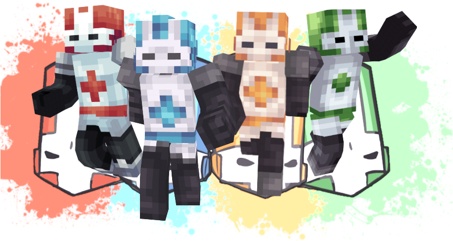 Minecraft Cool Blue Knight Skin (927x523), Png Download
