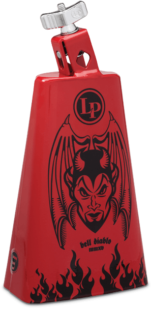Lp® Bell Diablo Cowbell - Latin Percussion Bell Diablo Cowbell (bell Diablo Cowbell) (604x640), Png Download