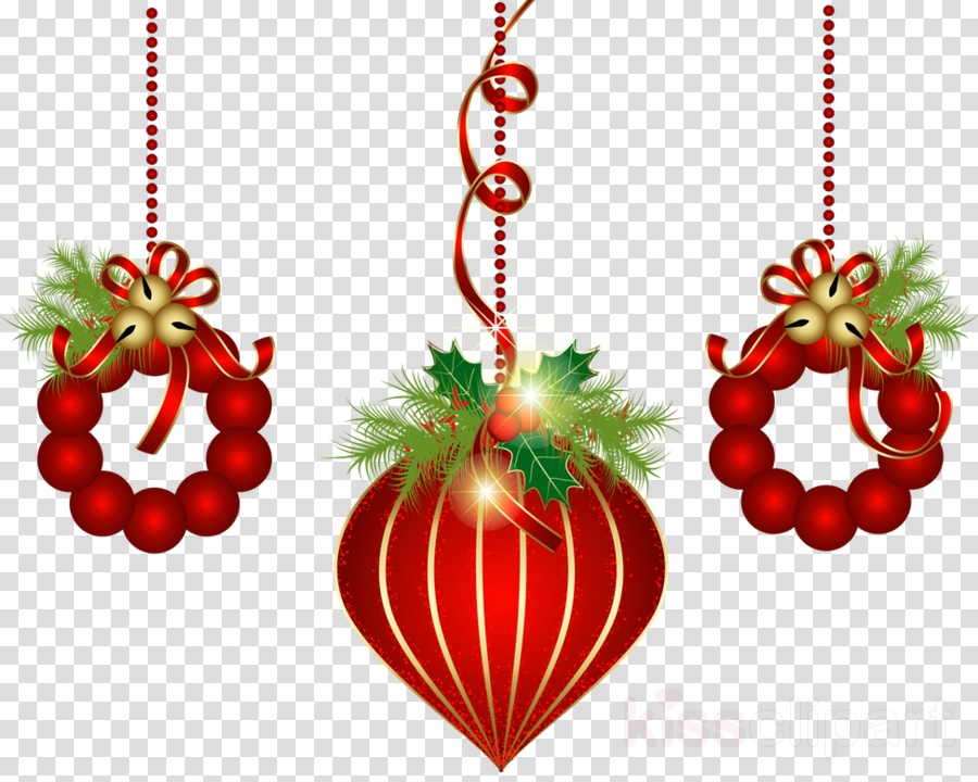 Christmas Decorations Transparent Background Clipart - Christmas Decoration No Background (900x720), Png Download