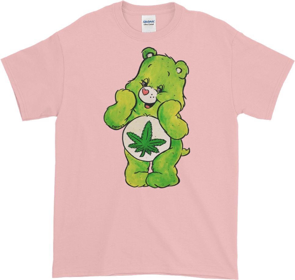 No Care Bear Tee - Beerbongs And Bentleys Remera (1000x1000), Png Download
