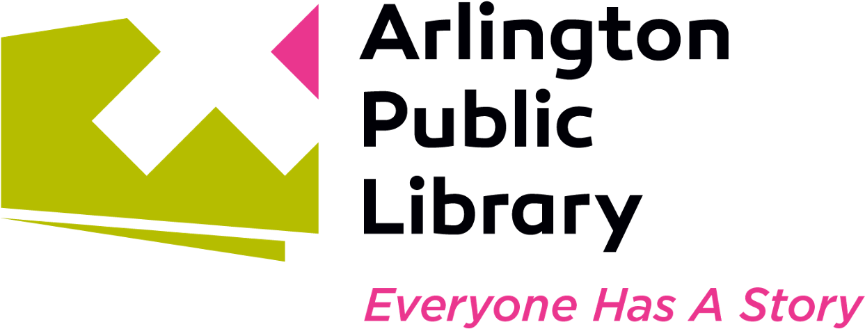 The New Arlington County Library Logo - Arlington Public Library (1242x480), Png Download