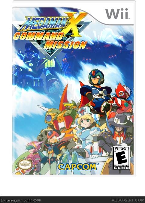 Comments Mega Man X - Megaman X Command Mission Wii (482x727), Png Download