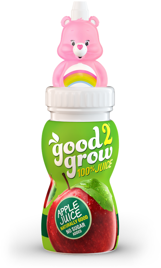 Who Doesn't Love A Care Bears Doll For Their Baby - Good 2 Grow Apple Juice (700x988), Png Download