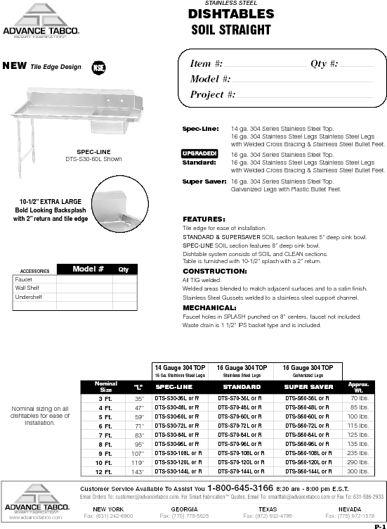 Download Spec Sheet - Document (612x792), Png Download
