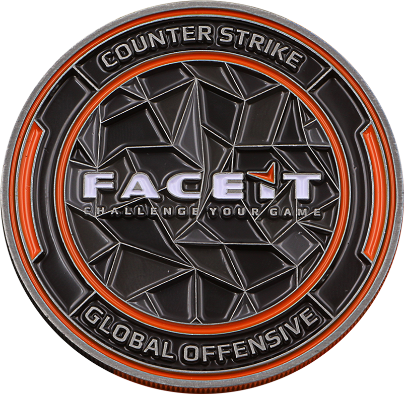 Faceit Major Event Coin - Circle (1000x1000), Png Download
