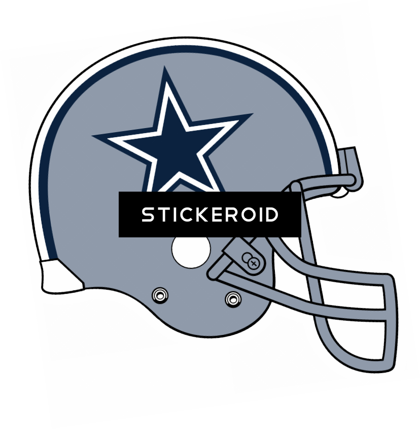 Dallas Cowboys - Dallas Cowboys Logo Helmet Transparent (828x844), Png Download