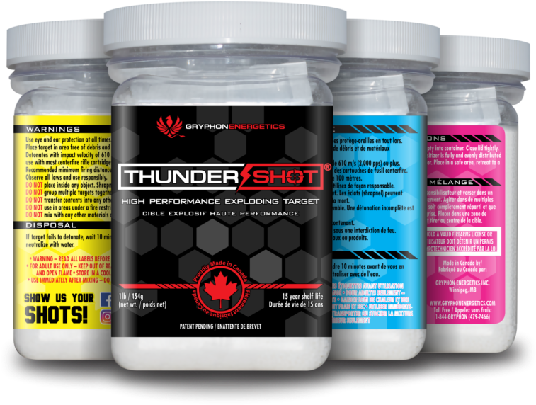 Thundershot® Centerfire - Shooting Target (768x577), Png Download