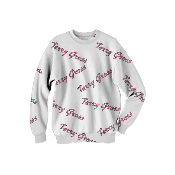 Helpsy Terry Gross Sweatshirt $68 - Library (608x621), Png Download