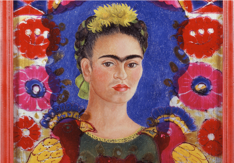 Exp Elles Formato Banner - Frida Kahlo Pompidou Malaga (1640x577), Png Download