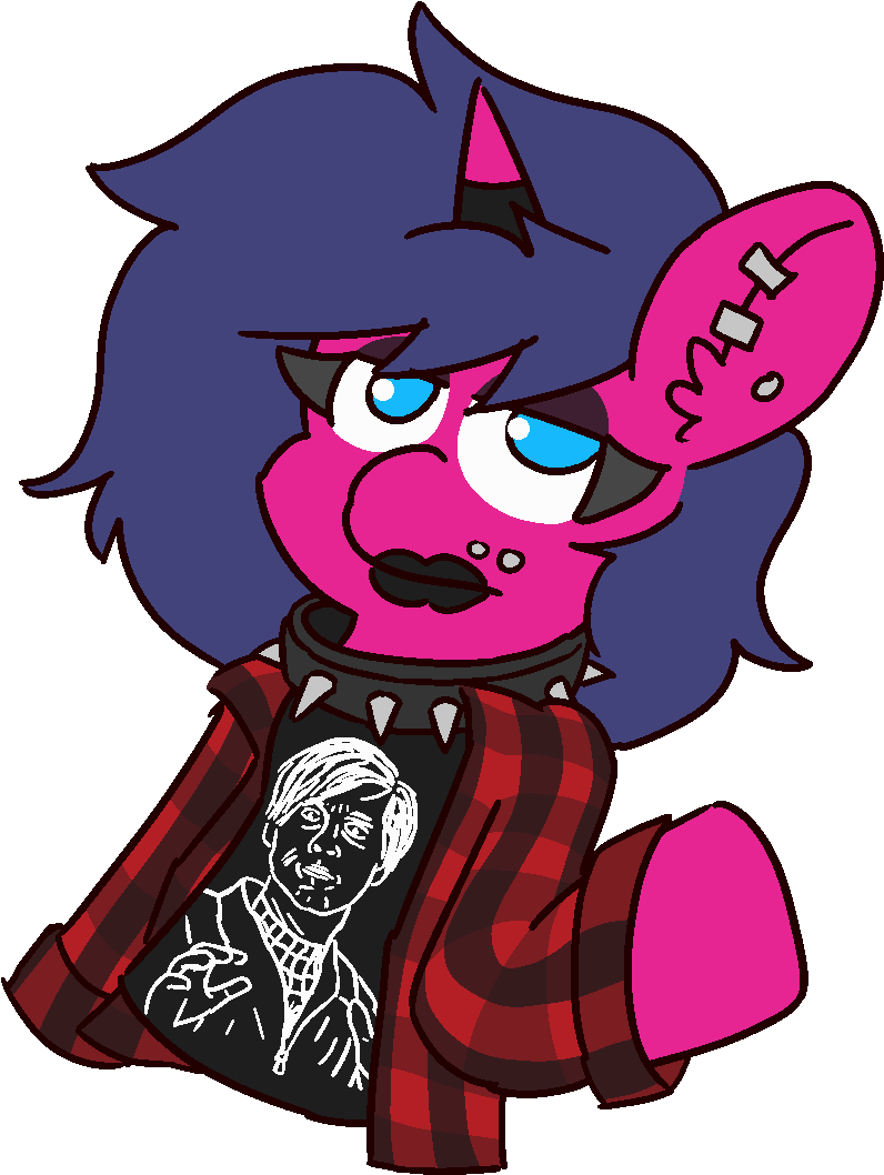 Threetwotwo32232, Choker, Clothes, Ear Piercing, Female, - Cartoon (850x1100), Png Download