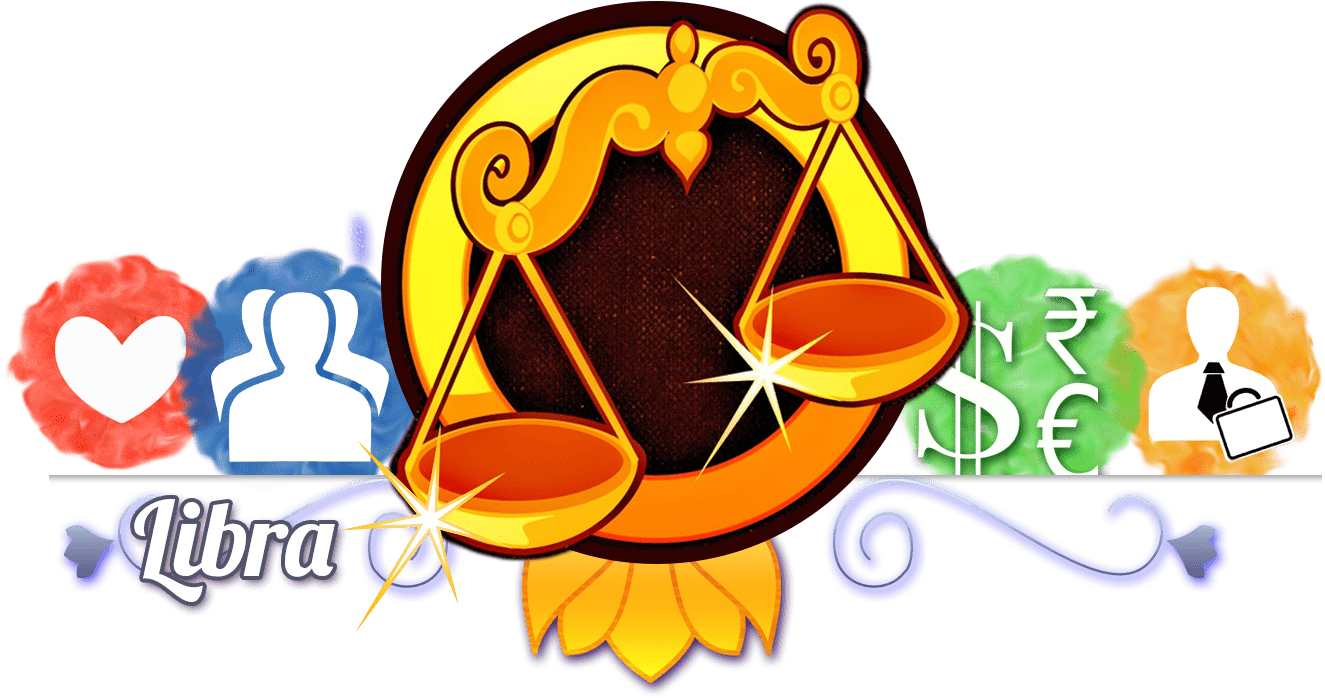 Libra Clipart Decision Making - Astrology (1334x760), Png Download