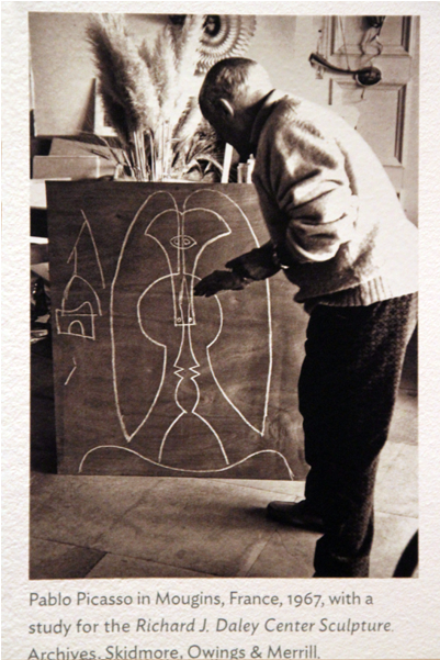The Making Of Picasso's Monumental Sculpture For Chicago's - Picasso And Chicago: 100 Years, 100 Works (650x650), Png Download