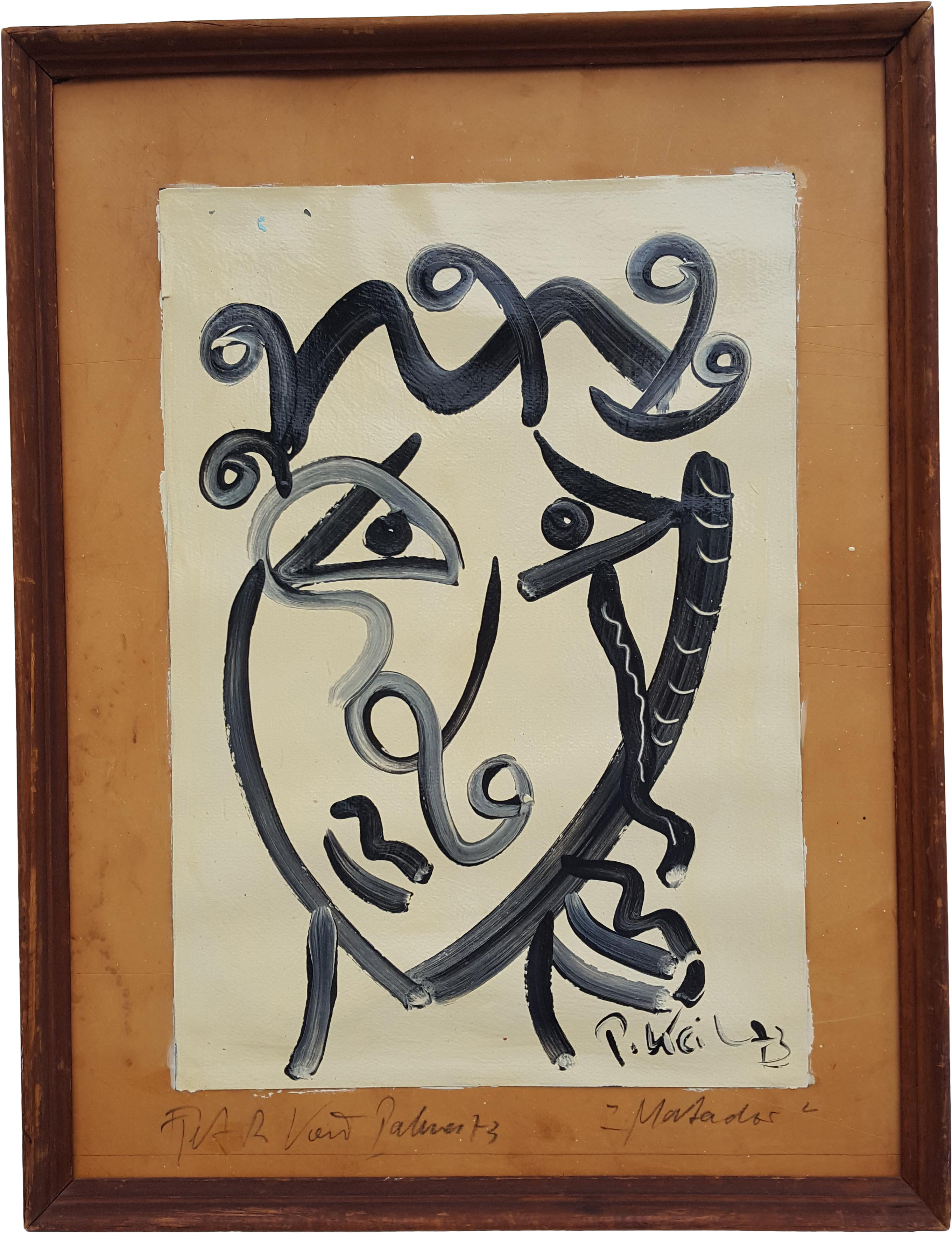 Matador Drawing Life Picasso Library - Picture Frame (3022x3913), Png Download
