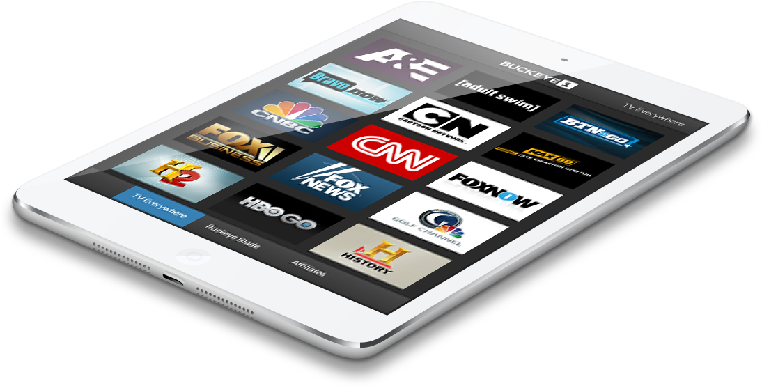 Buckeye - Apple Ipad Family (1115x579), Png Download