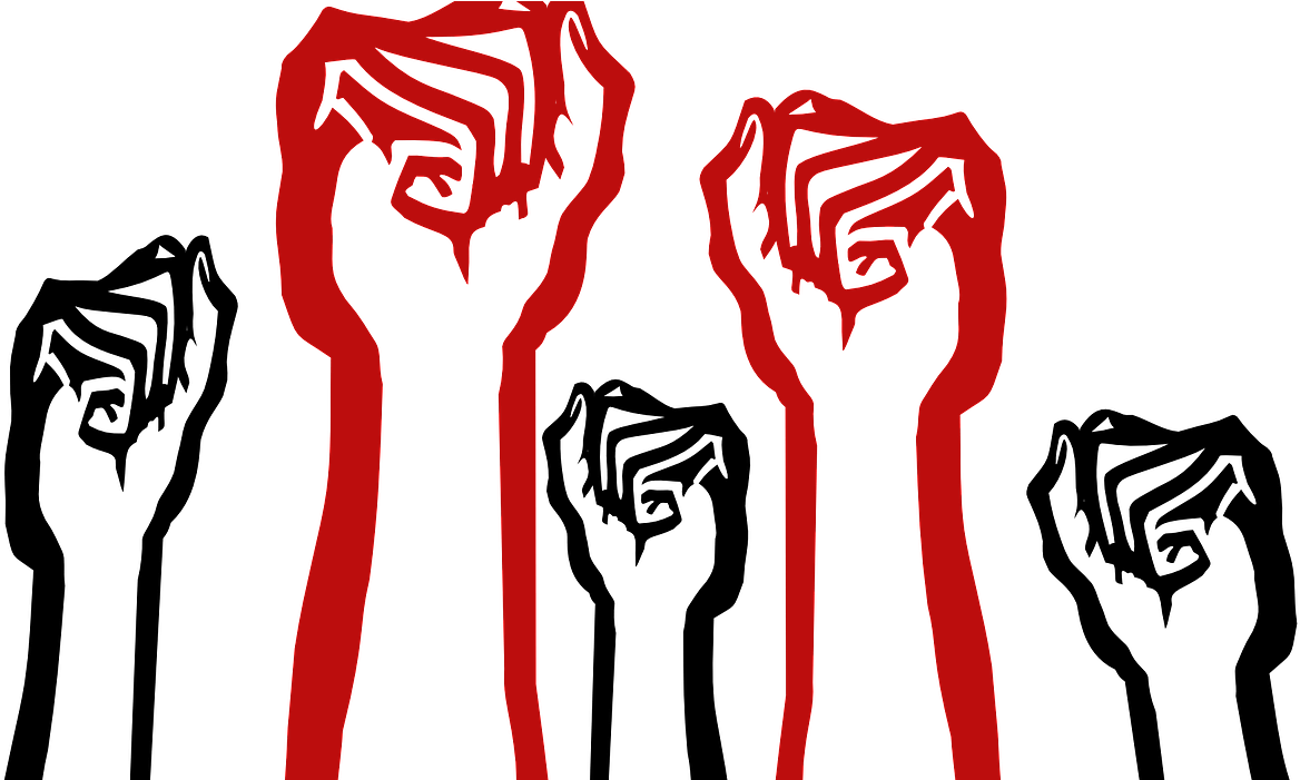 Sign Up To A Training With Activist Court Aid Brigade - Fist In Air Png (1244x700), Png Download
