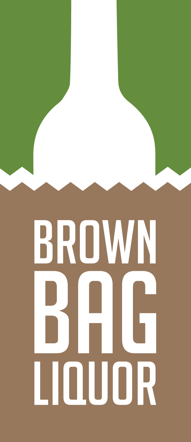 Brown Bag Liquor Logo - Facebook Community Boost Atlanta (773x1783), Png Download
