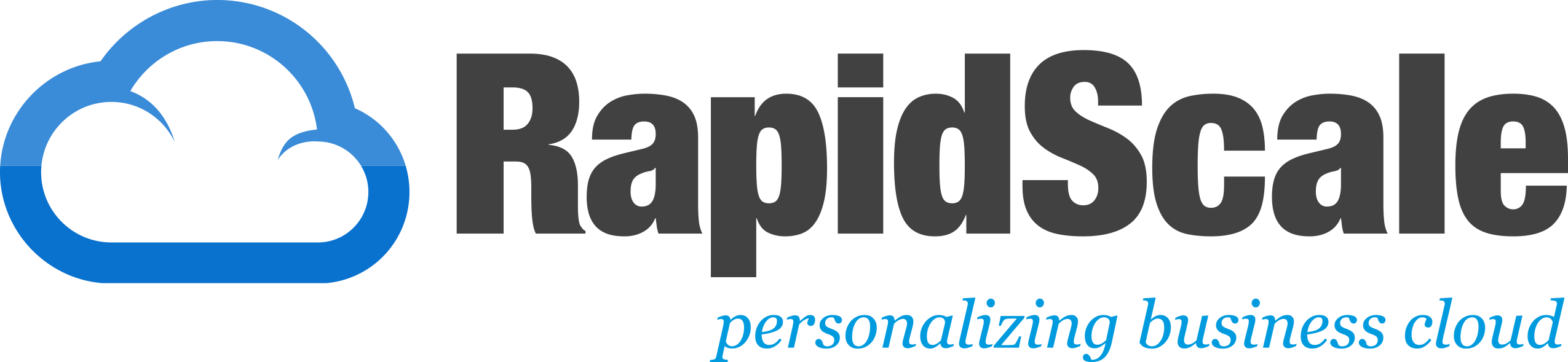 Rapidscale Logo (2550x589), Png Download