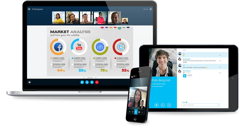 Skype For Business On All Your Devices - Odys Dys Rapid 10 Lte Rapid 10 Lte Android 25.7 Cm (800x440), Png Download