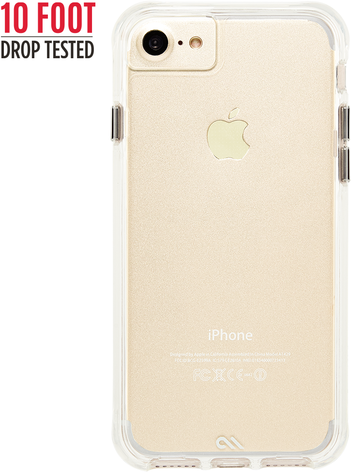 Tough Clear - Clear Iphone 8 Plus Case (1000x1000), Png Download