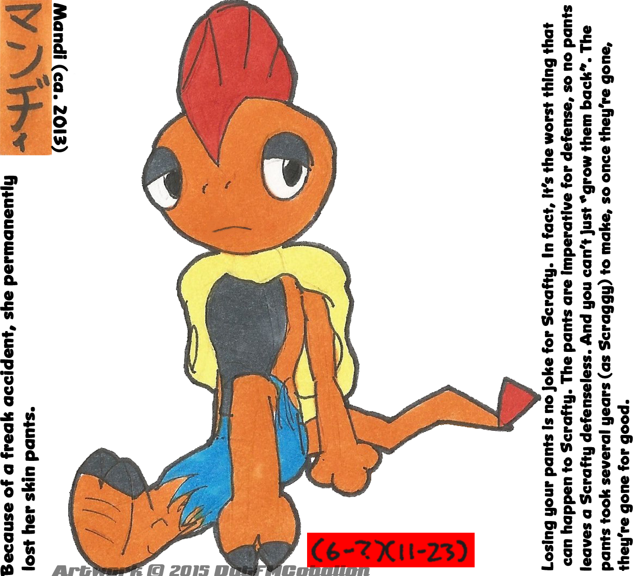 Mandi By Datfmcobalion18 (critique Requested) - Cartoon (1243x1131), Png Download
