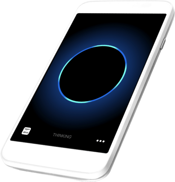 Phone With Reverb - Reverb Alexa (564x584), Png Download