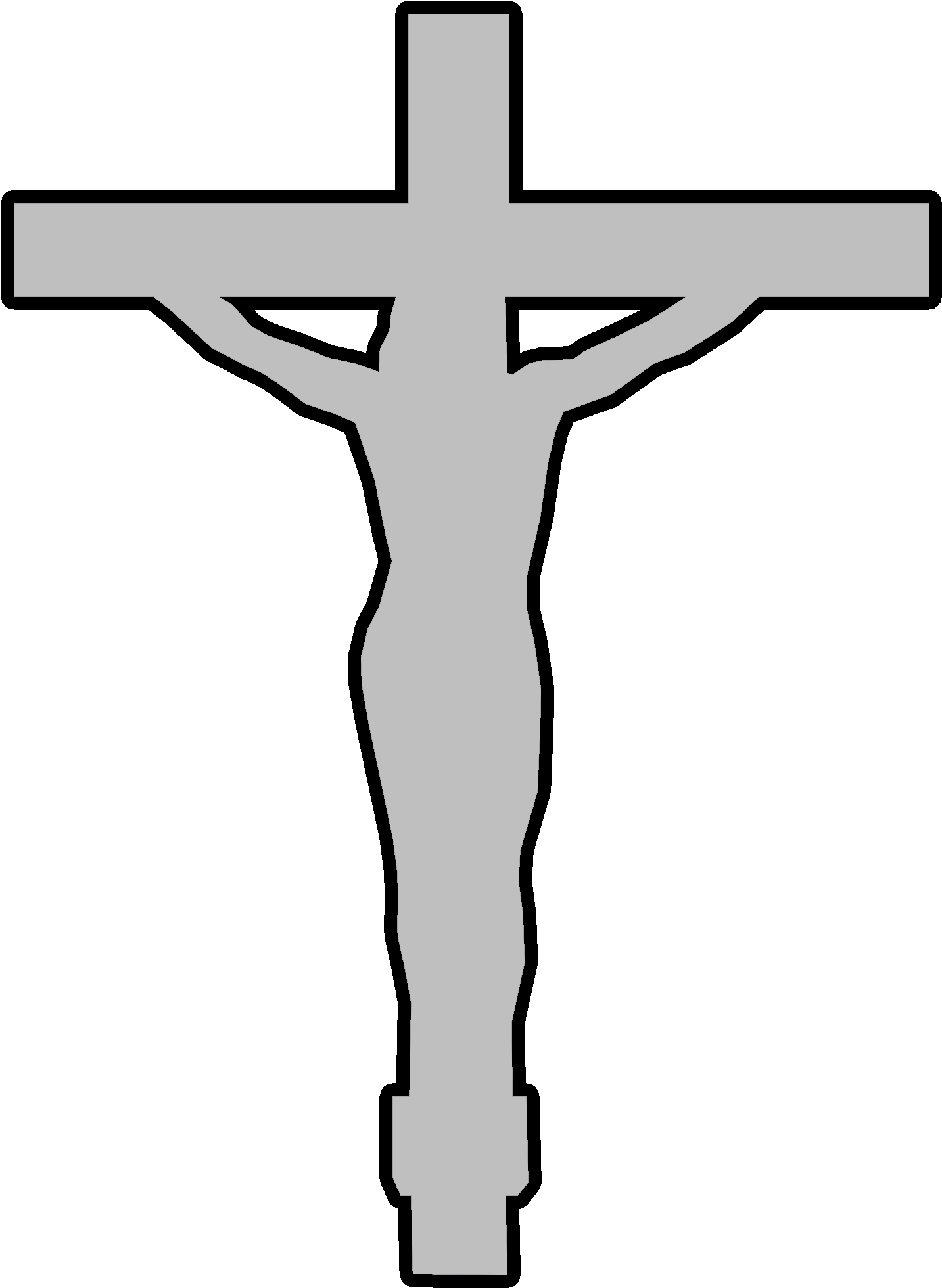 Cross Jesus Calvary Christian Christianity Scroll Saw - Scroll Saw Project Cross (2000x2000), Png Download