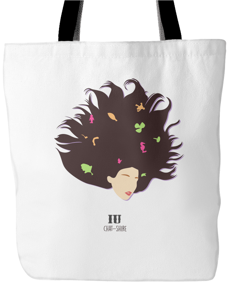 Iu "chat-shire" Tote Bags - Iu (1024x1024), Png Download