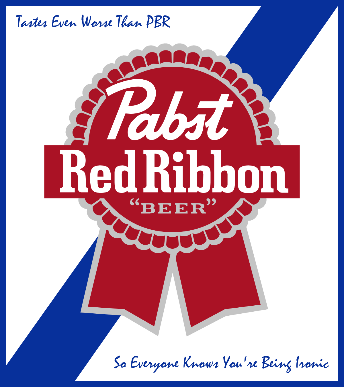 Pabst Blue Ribbon Logo 2018 (1200x1351), Png Download