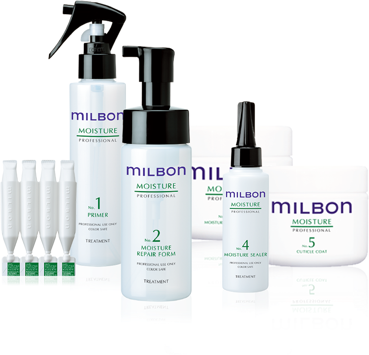 Moisture Professional Treatment - Milbon Moisture Replenishing Treatment (836x836), Png Download