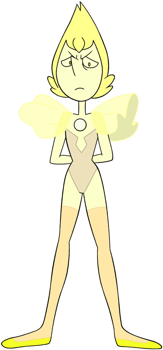 Alpha Gamboa On Twitter - Perola Amarelo Steven Universo (562x1200), Png Download
