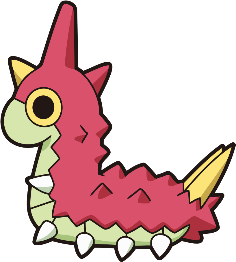 265wurmple Ag Anime - Pokemon Wurmple (838x920), Png Download