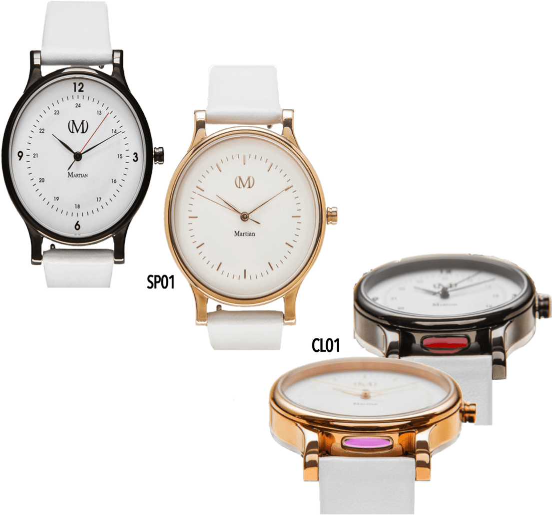 Martian Women's Mvip Kindred Smart Watch (1104x1104), Png Download