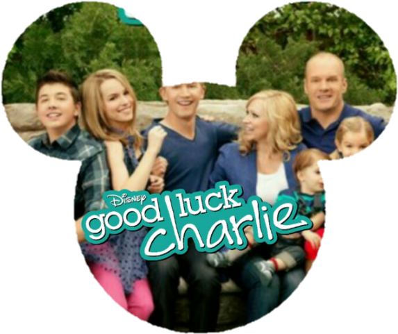 Mickey Mouse Head For The Disney Channel Show Good - Good Luck Charlie: So Long Farewell Dvd (600x600), Png Download