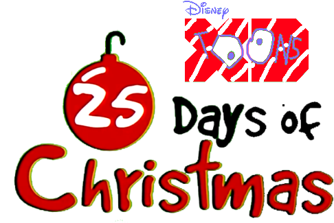 Disney Xd Toons 25 Days Of Christmas Logo 2018 - Disney Channel 25 Days Of Christmas 2018 (678x479), Png Download