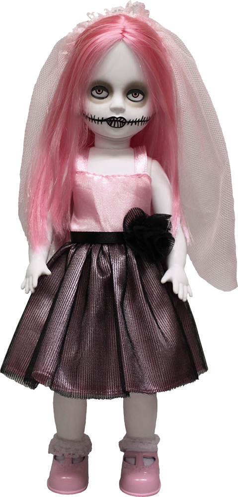 Living Dead Dolls Series 28 Tina Pink (479x1000), Png Download