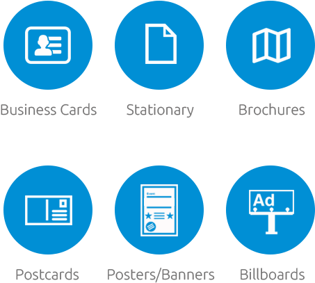 Print & Digital Marketing - Marketing Collateral Icon Png (711x450), Png Download