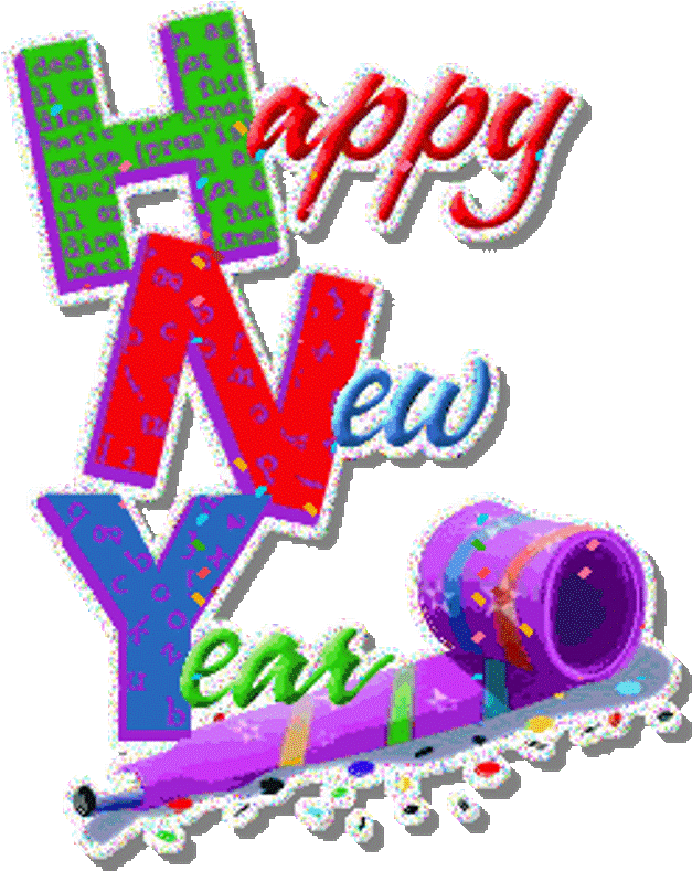 Happy New Year Wallpaper For Mobile - Happy New Year 2018 Gif (650x790), Png Download