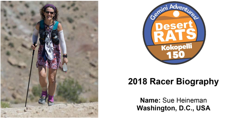 Desert Rats Bio 2018 Sue Heineman - 2018 (800x413), Png Download