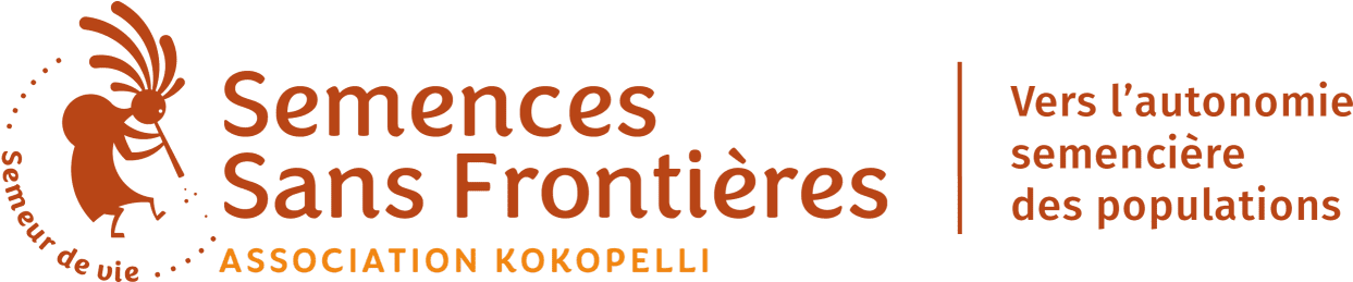 Logo De La Campagne 'semences Sans Frontières' De Kokopelli - Association Kokopelli (1461x450), Png Download