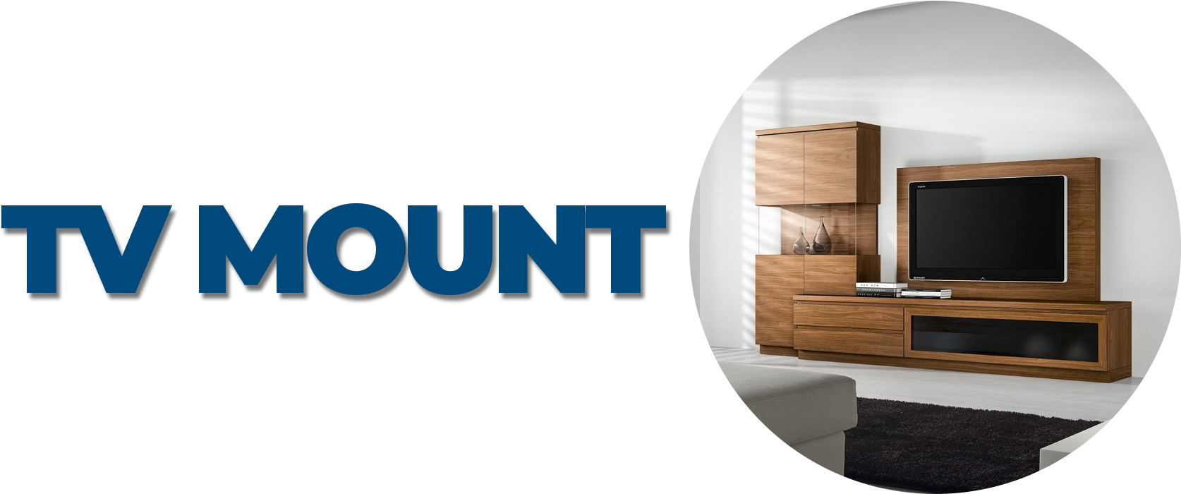 A Large Television Just Doesn't Look Right When It's - Television (1920x900), Png Download