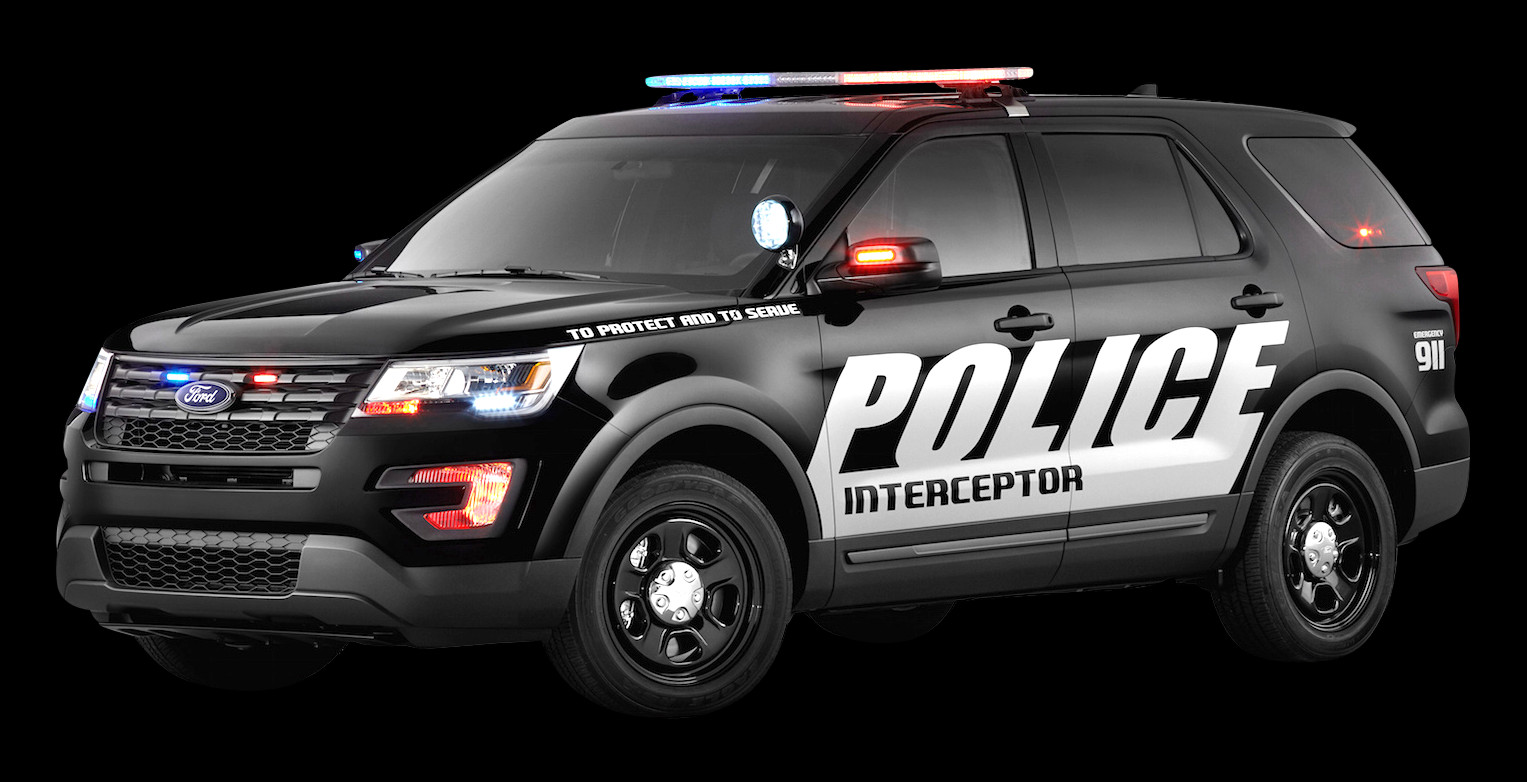 Police Car Pngs - 2018 Ford Police Interceptor Utility (1527x782), Png Download