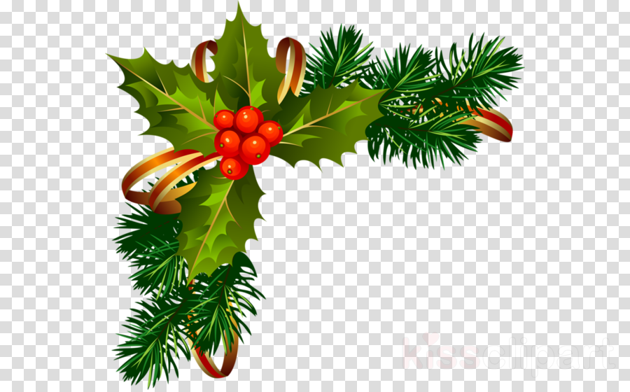 Christmas Frame Png Clipart Borders And Frames Christmas - Christmas Holly Border Png (900x560), Png Download