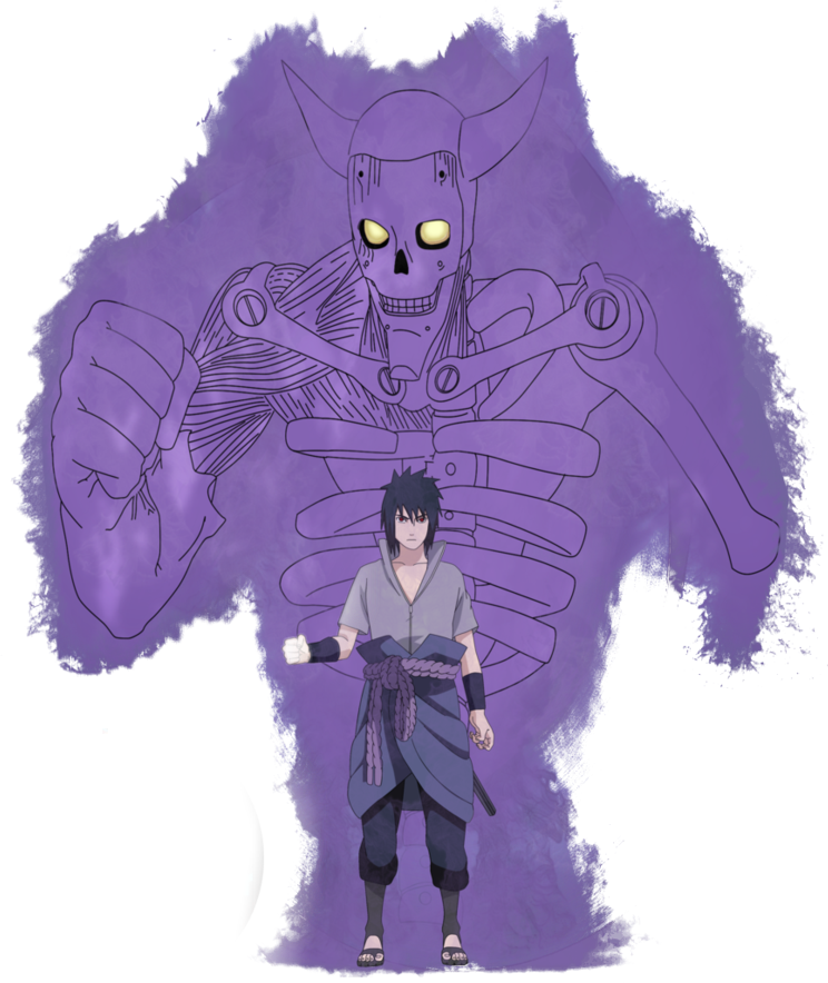 Madara Uchiha And Susanoo Costume (744x884), Png Download