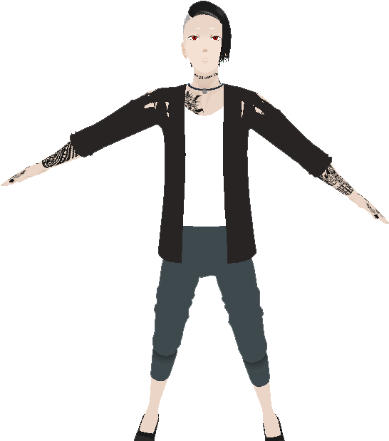Uta Tokyo Ghoul Skin Gta Sa (984x624), Png Download
