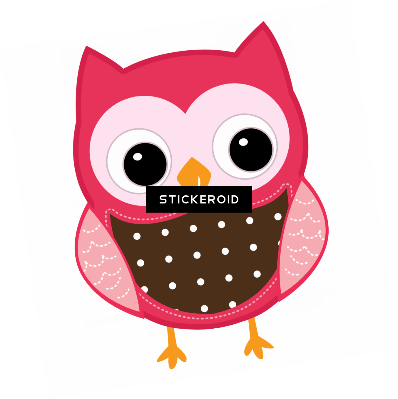 pink owl baby blanket