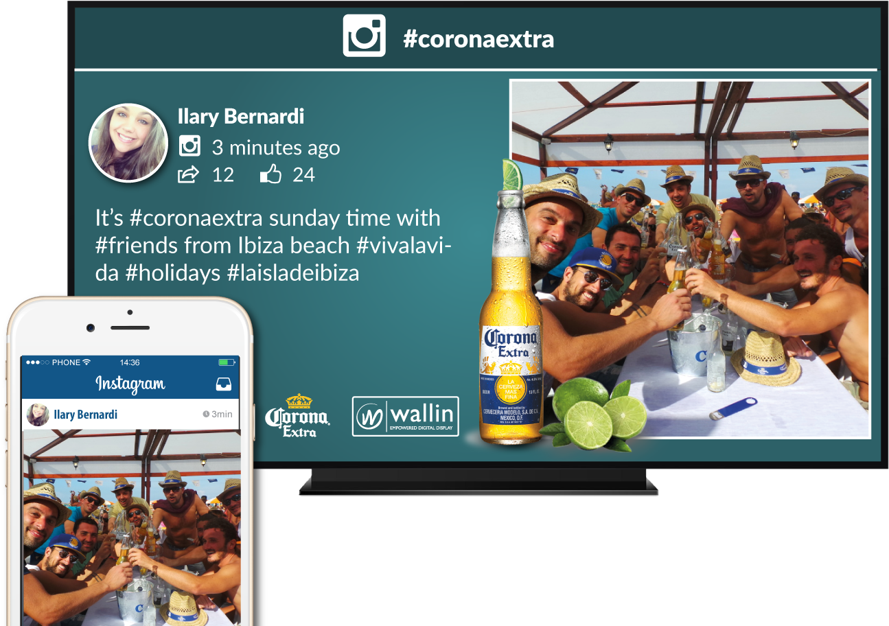 Coronaextra - Instagram (1326x932), Png Download