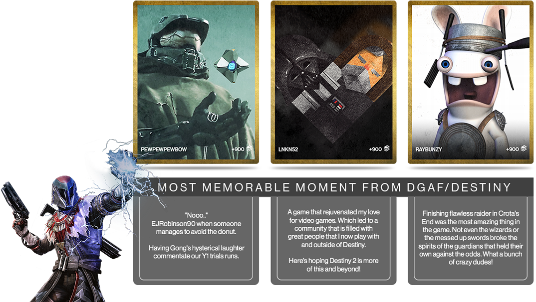 A Community In Discord - Sdore Destiny The Taken King Xbox 360 One Ps4 Birthday (1366x625), Png Download