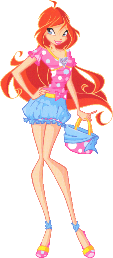 Winx Club Wallpaper Called Bloom Season - Winx Bloom Season 4 (406x900), Png Download